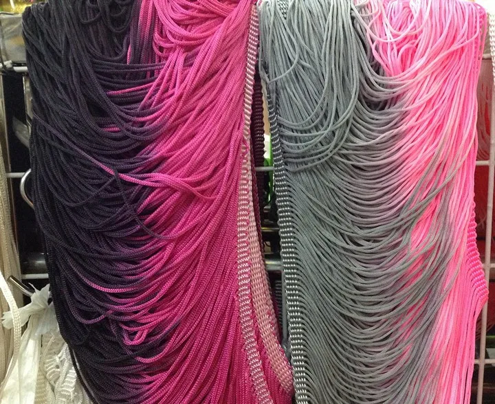 Аксессуары для сценического костюма кисточка с градиентом и бахромой латинских