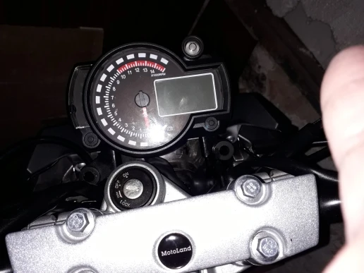 Motorcycle Digital speedometer LCD Gauge Speedometer Tachometer Odometer motorbike instrument 7 color display oil level meter | Автомобили