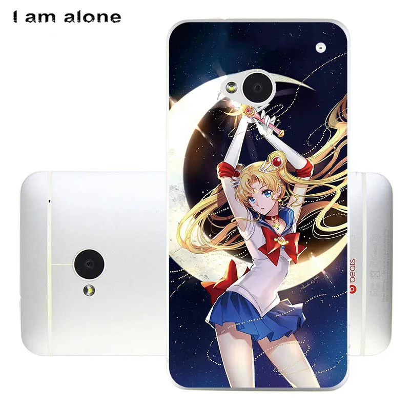 Soft TPU R25 Чехлы для телефона I am alone для htc One M7 802d 4,7 дюймов, мягкий чехол для мобильного телефона из ТПУ, Модные цветные сумки для htc One M7 802d - Цвет: Soft TPU R25