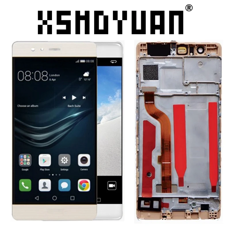 5 2 ''ips ЖК дисплей для huawei P9 EVA L09 L19 Дисплей с Сенсорный экран дигитайзер