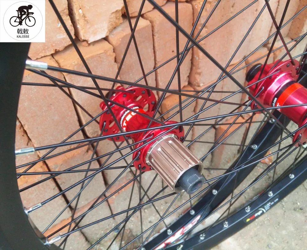 Дисковые колеса Kalosse 29er 142*12 мм DH/FR MTB 110*20 20/15 втулки для спуска с 32 отверстиями