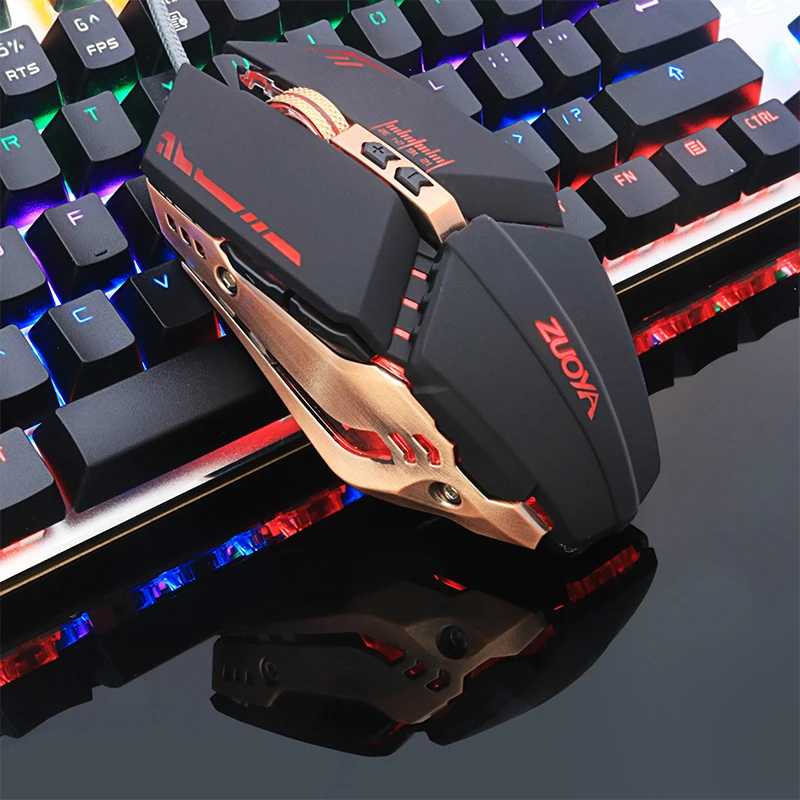 

Gaming Mouse Mause 3200DPI Adjustable Computer Optical LED Game Mice Wired USB Cable Mouse LOL for Professional Gamer