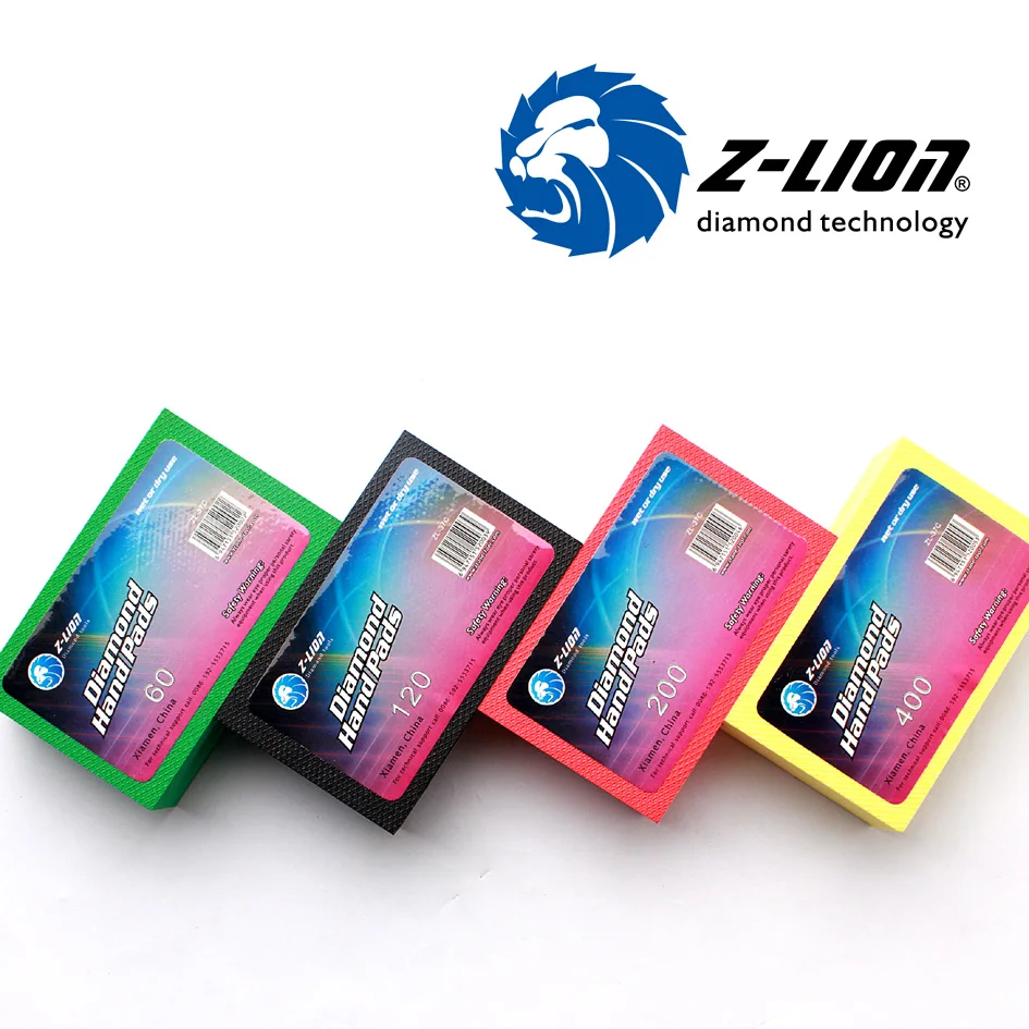 Алмазная шлифовальная накладка Z Lion 4 шт./лот 90*55 мм профессиональный алмазный