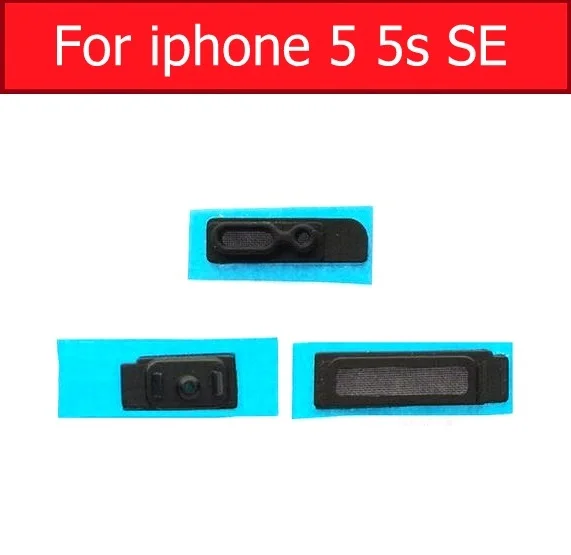 Громче и динамик и микрофон Анти Пылезащитная сетка и рамка для iPhone 5 5S 6 6s 6plus 6s plus 7 8 7plus X Пылезащитный фильтр запасные части - Цвет: For i5 5s Se