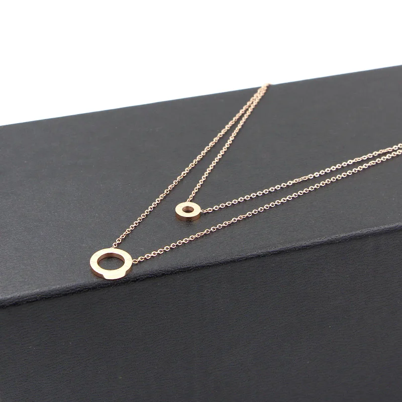 Новое ожерелье Martick с двойными звеньями цепочка круглым кулоном в виде сердца для