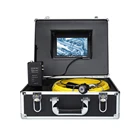 Подводная видеотрубка с кабелем диаметром 23 мм, диаметром 20 м, система осмотра камер, 12 белых светодиодный ных ламп, 7-дюймовый ЖК-дисплей