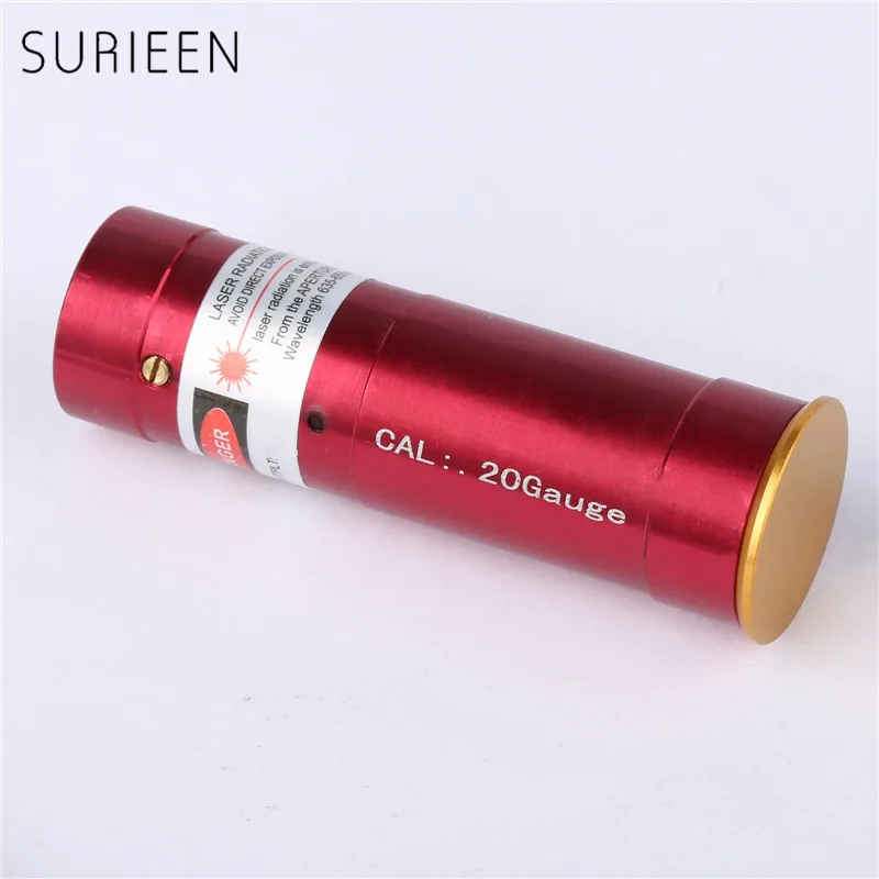SURIEEN охотничий 20GA Red Dot лазерный прицел тактический картридж 20 Калибр лазерный прицел Boresighter Калибр винтовки/пистолет