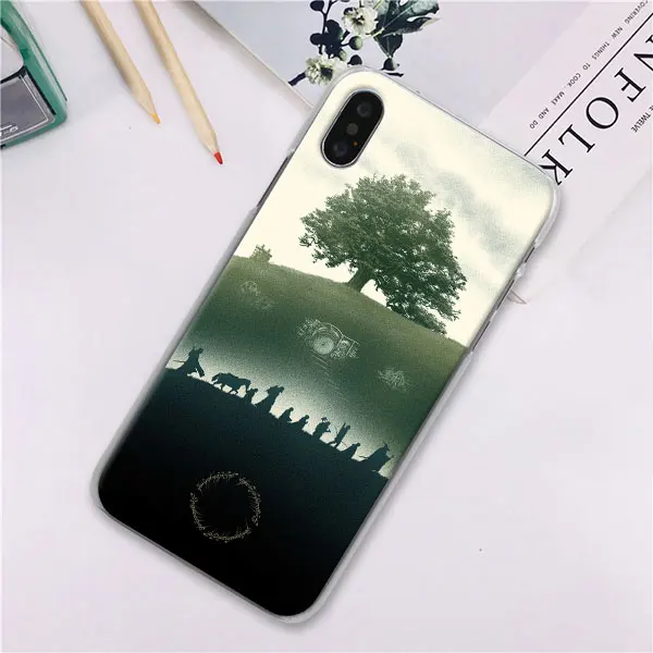 07 Чехол для телефона Хоббит Властелин колец для Apple iPhone 7 8 Plus 6 6s Plus X XS XR XS MAX 5 5S чехол для телефона - Цвет: 07