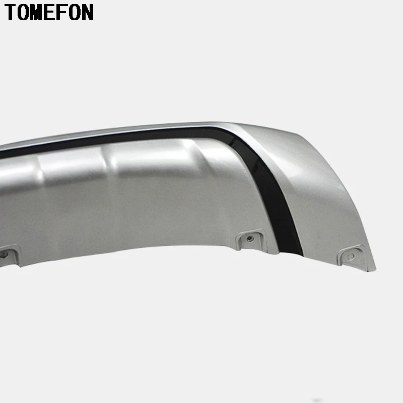 TOMEFON для Kia Sportage R 2010 2011 2012 2013 2014 ABS хромированный передний и задний бампер защита
