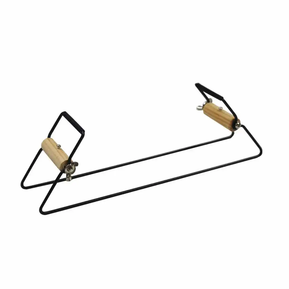 Black Ткацкий станок из дерева и нержавеющей стали для ювелирных браслетов DIY ручной работы вязальная машина детские развивающие игрушки - Цвет: Black