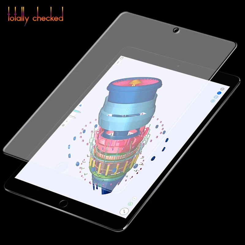 Матовая защита экрана 9H закаленное стекло для 2017 нового Apple iPad 9 7 модель планшета