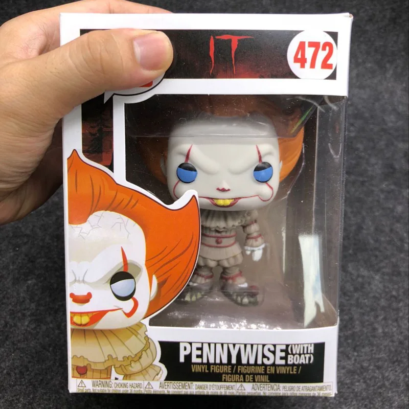 Фильм Стивен Кинг это джокер клоун персонаж PENNYWISE Виниловая фигурка кукол