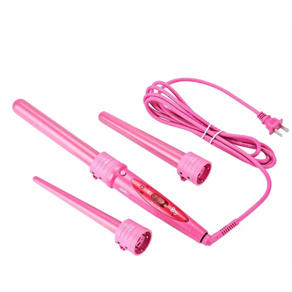 3 шт./комплект керамические щипцы для завивки волос|3 parts hair curler|curler setcurling iron |