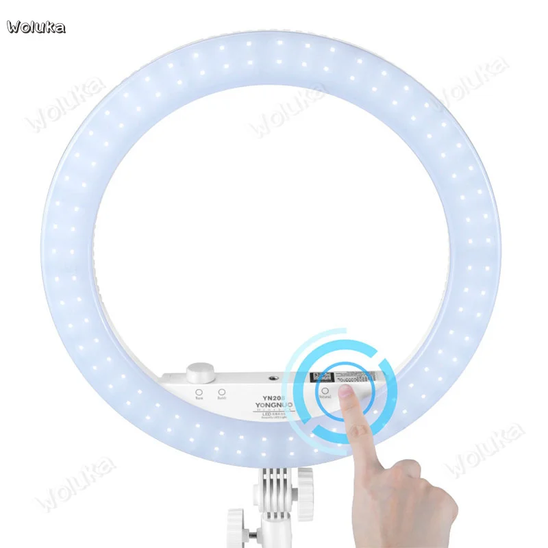 YN208 beauty ring light светодиодная профессиональная лампа для фотосъемки живые огни