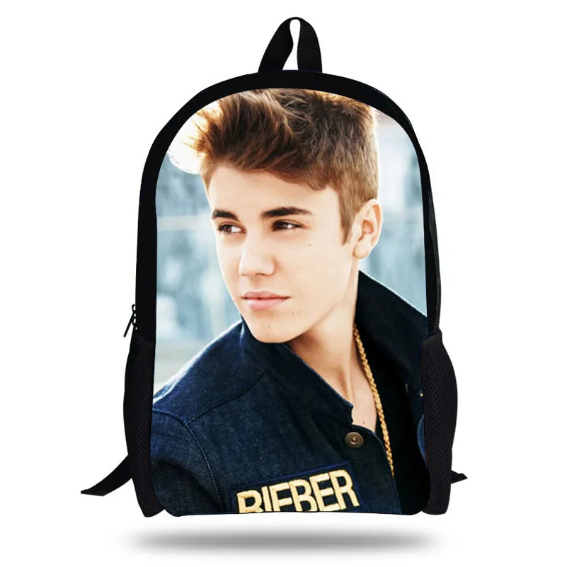 Calopaker 2018 новые Happy Satchels Джастин Бибер модные школьные сумки для детей рюкзаки