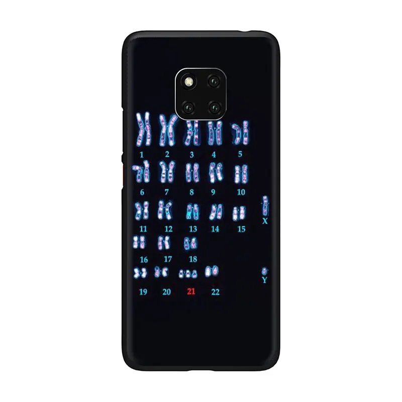 B5 Ретро ДНК научная иллюстрация мягкий чехол для телефона huawei P8 P9 P10 P20 P30 mate 10 20 30 Pro Lite Mini P Smart - Цвет: B5