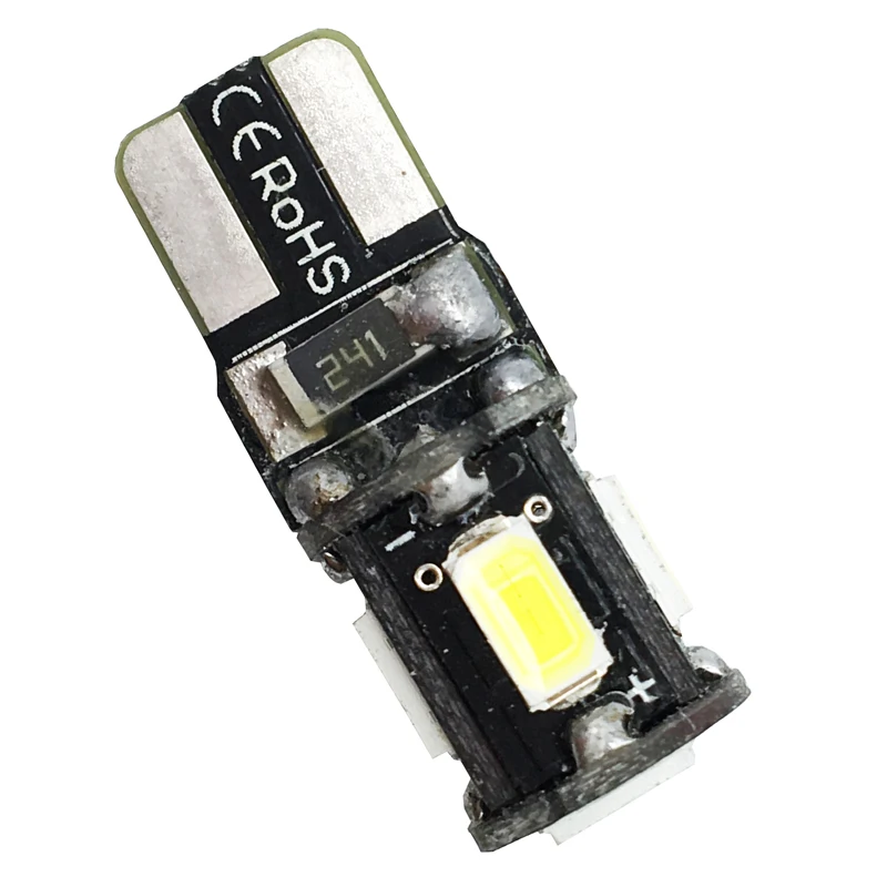 Бесплатная доставка 500X T10 W5W 194 168 Canbus Нет Ошибка 5630 6 SMD Интерьер может-bus свет клин