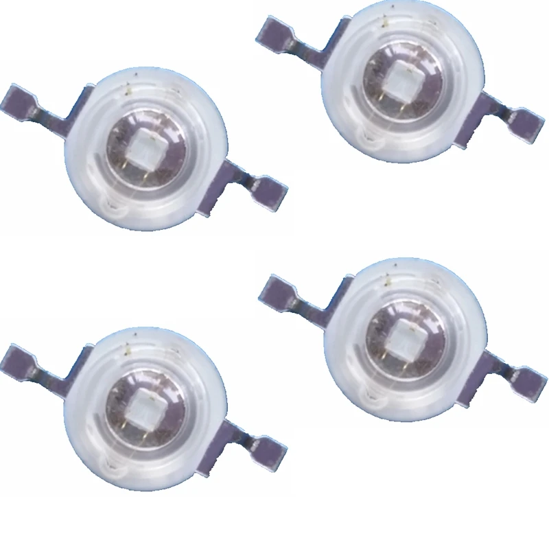 Светодиодный светильник для выращивания 20 шт. 3 Вт ярко синий 440нм + 470нм 10 30 50 100