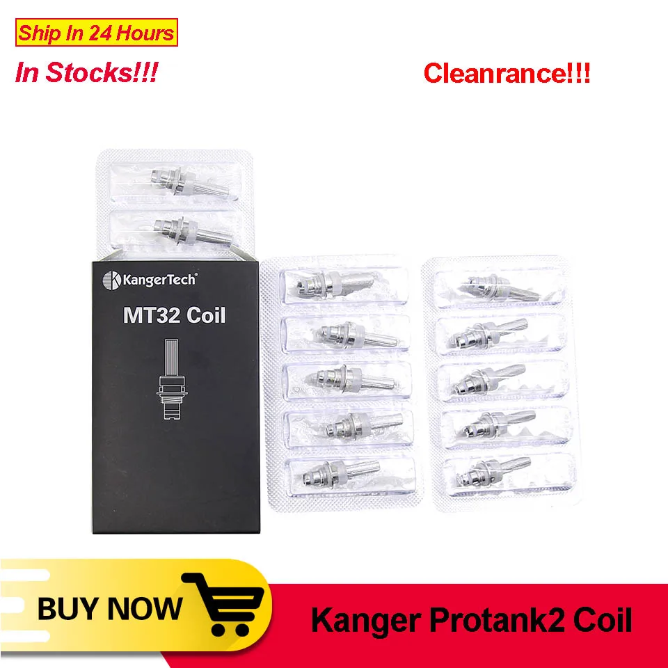[Cleanrance] Оригинальный Kanger Protank 2 катушка 5 шт. сменная головка нагревательный