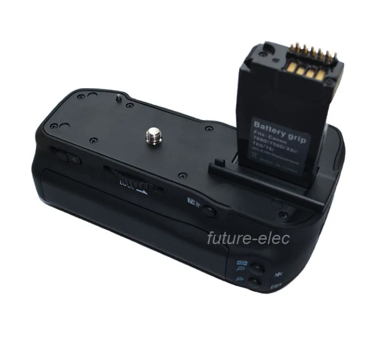 2 ступенчатый Вертикальный многофункциональный держатель затвора для Canon EOS 750D 760D