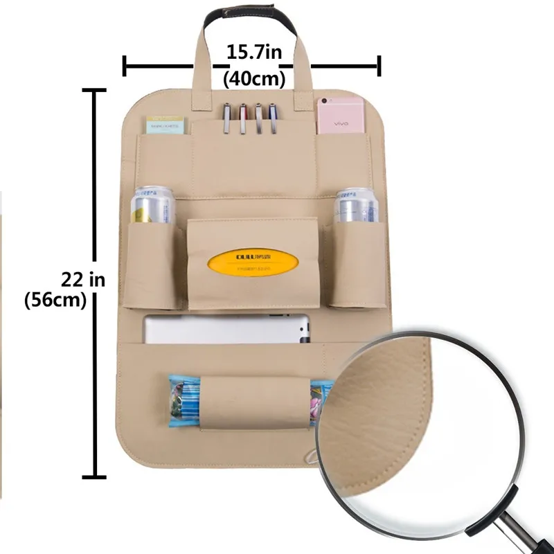 Автомобильный органайзер для заднего сиденья автомобильный держатель стайлинга