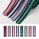 Ремешок для часов Женский, нейлоновый, золотистый, серебристый, с пряжкой, 141820 мм