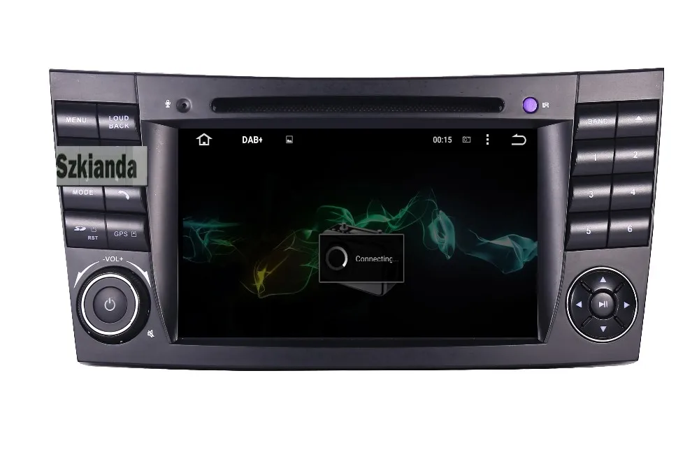 Новейший Android 9,0 ips Сенсорный автомобильный dvd-плеер с экраном для Mercedes Benz E-Class W211 E200 E220 E300 E350 четырехъядерный Wifi радио