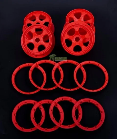 Комплект высокопрочных нейлоновых передних и задних ступиц ободов четырех