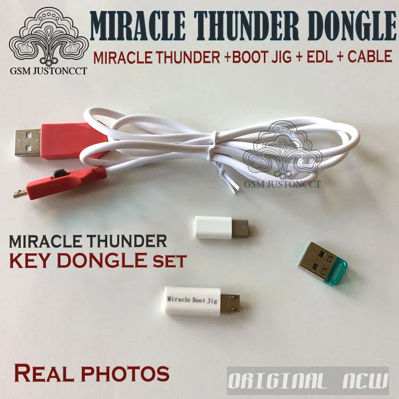 100% original new miracle key dongle / miracle thunder dongle key instead of miracle box and key