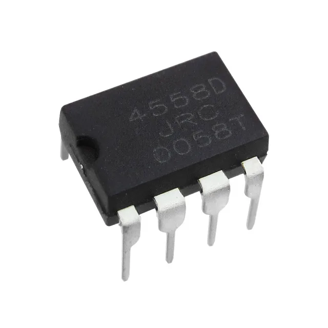 Оригинальный и новый интегрированный IC-чип JRC4558 4558 4558D DIP-8 Двойной рабочий