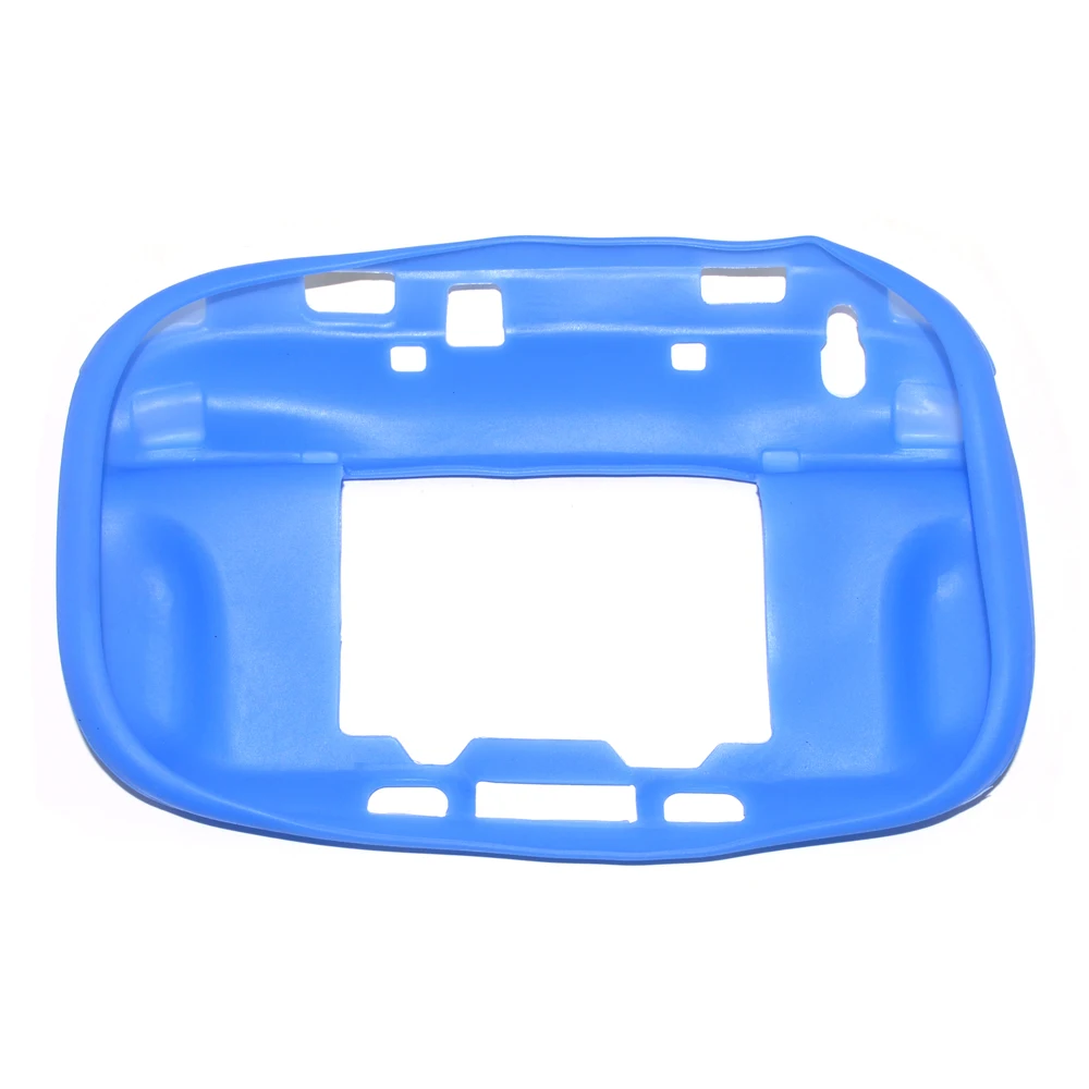 Силиконовый резиновый чехол для Nintendo Wii U 50 шт./партия 5 цветов защитная