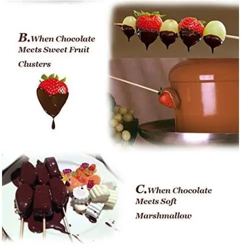 3-х уровневый мини Шоколад для подогрева шоколадный фонтан и т. д. дома бар