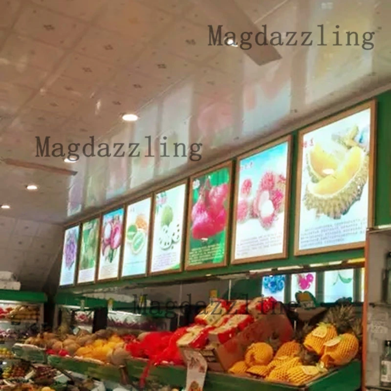 Высокие светодиодные рекламные знаки A2 тонкие световые коробки | Лампы и