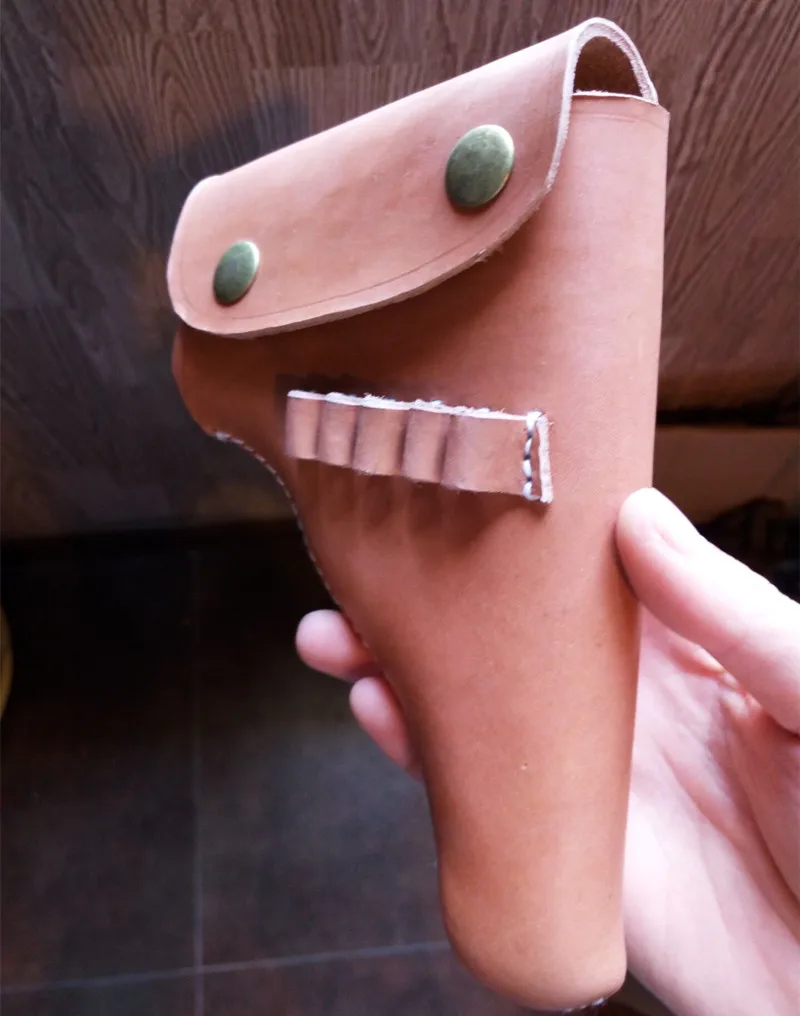 Коричневый кожаный чехол для ружья WW2 китайская армейская коричневая кобура