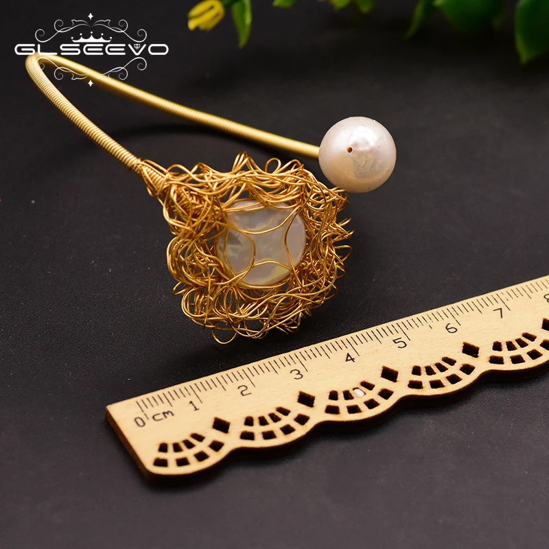 XlentAg оригинальный дизайн натуральный пресноводный жемчуг ручной работы браслет