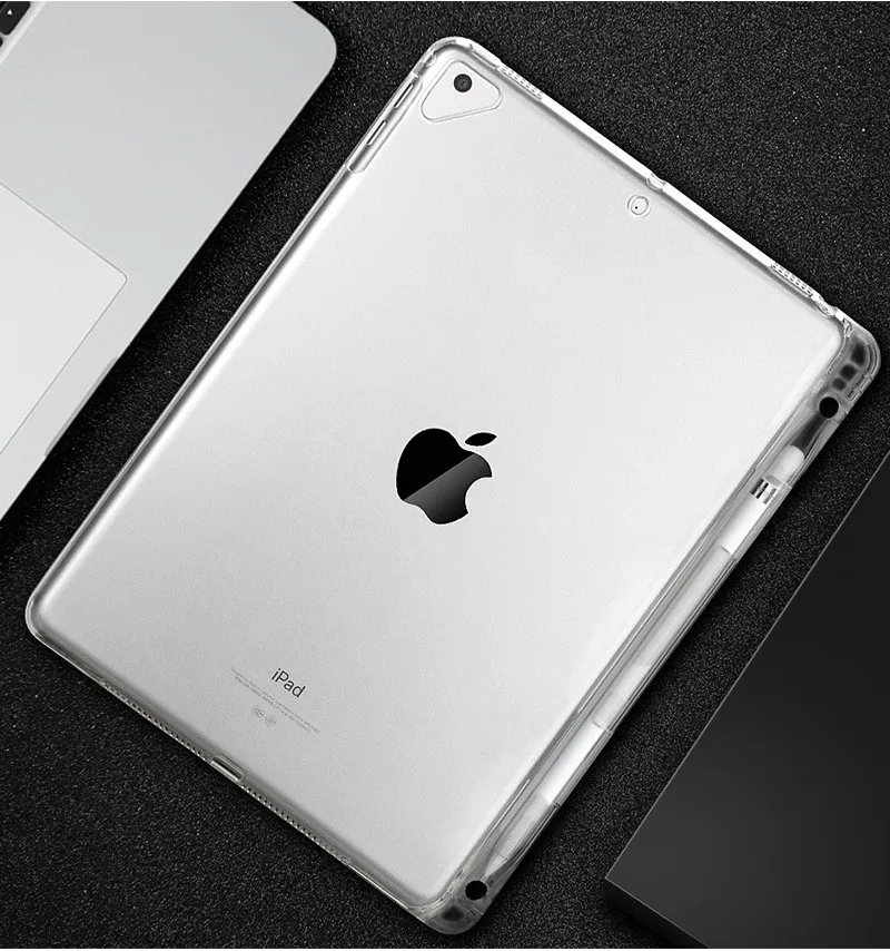 Силиконовый мягкий ТПУ прозрачный чехол для Apple ipad 9,7 /ipad Air/ipad Pro 9,7 дюйма с карандашом