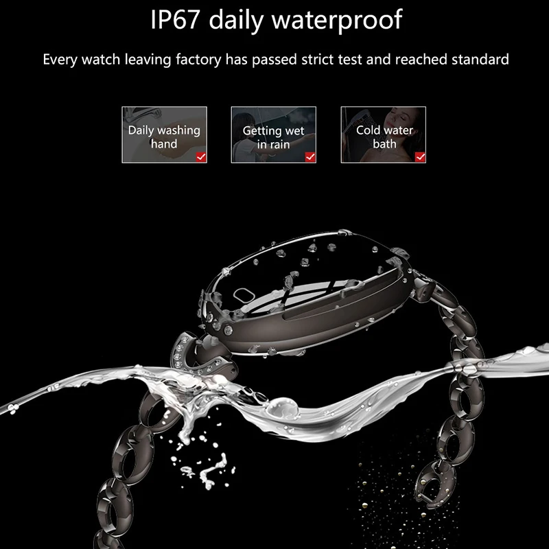 Женские Смарт-часы SeenDa монитор сердечного ритма смарт-браслет с кровяным