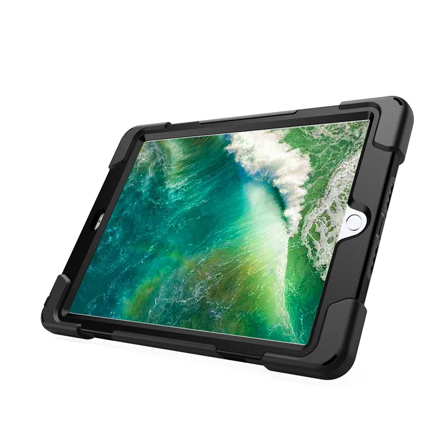 Чехол для iPad 9,7 дюймов 6-го поколения чехол-карандаш держатель для iPad 9,7 A1893 безопасный противоударный защитный чехол+ стекло+ ручка