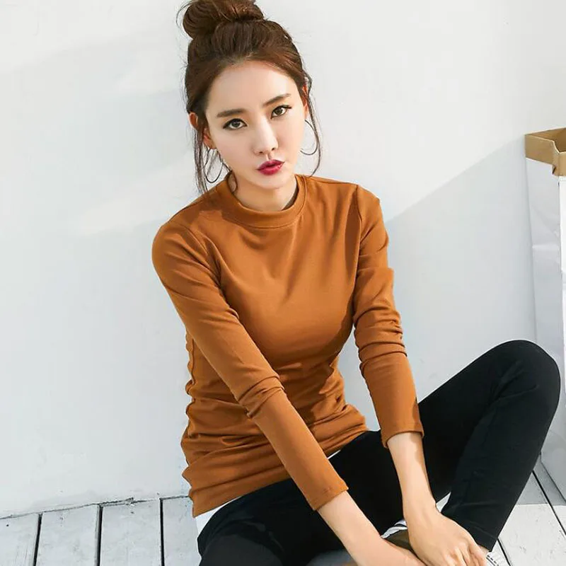 Женская футболка с длинным рукавом весна-осень 2019 | одежда