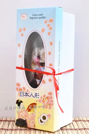 25 см японский Ветер хагоита смолы статуэтка Гейша кукла украшение дома