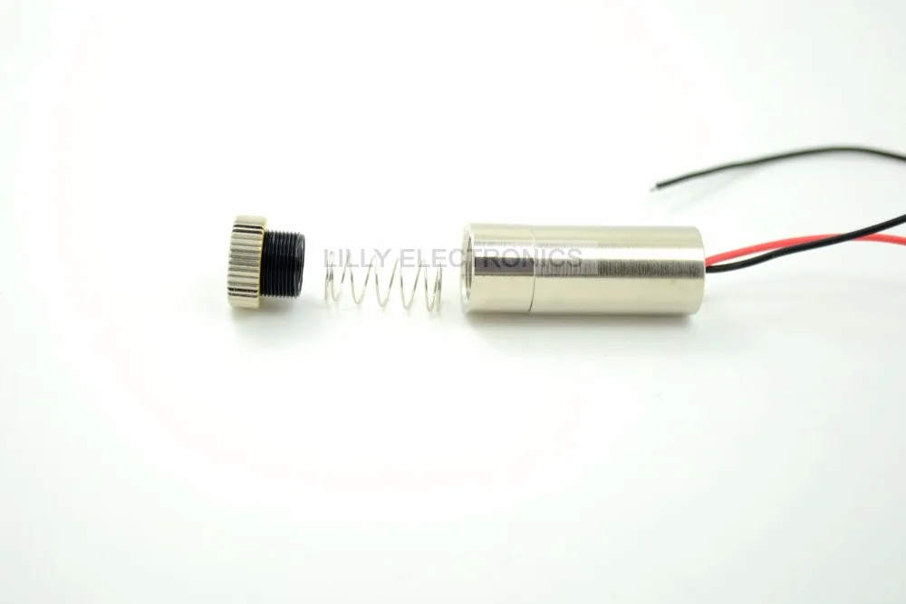 Регулируемый 3-5V DC 830nm 20mW инфракрасный лазерный Линейный модуль 120 градусов 12*35 мм