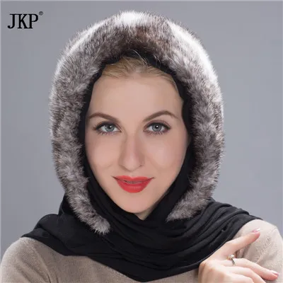 Jkp новые продукты, милая норковая шапка, теплая 3 цвета зимой, натуральная норковая шапка и модная русская норковая шапка. DHY17-36 - Цвет: B