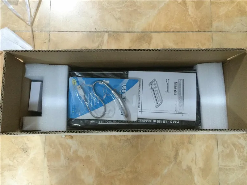 Горячая Распродажа контроллер светильник DMX 384 с движущейся головкой консоль DJ 512