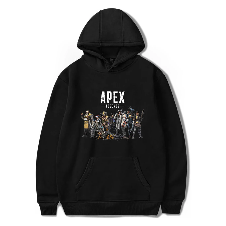 Новинка мужская повседневная толстовка Apex Legends с капюшоном популярная модная