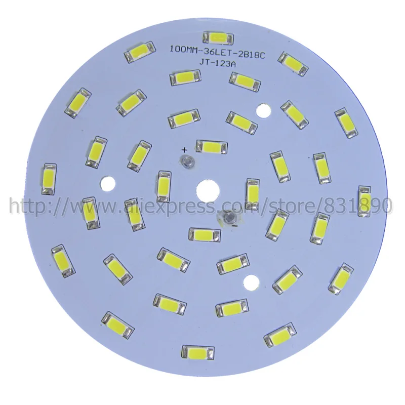 2 комплекта 220 В переменного тока светодиодная плата алюминиевая пластина baord SMD5730