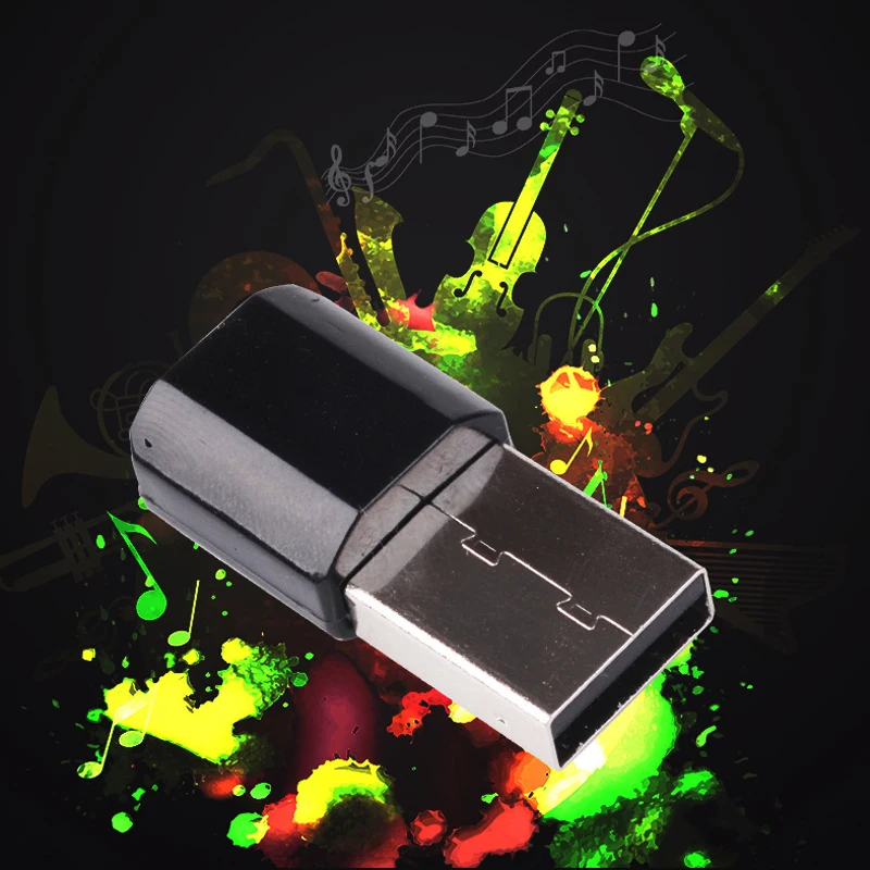 Портативный мини Bluetooth приемник адаптер bluetooth-стереонаушники колонки