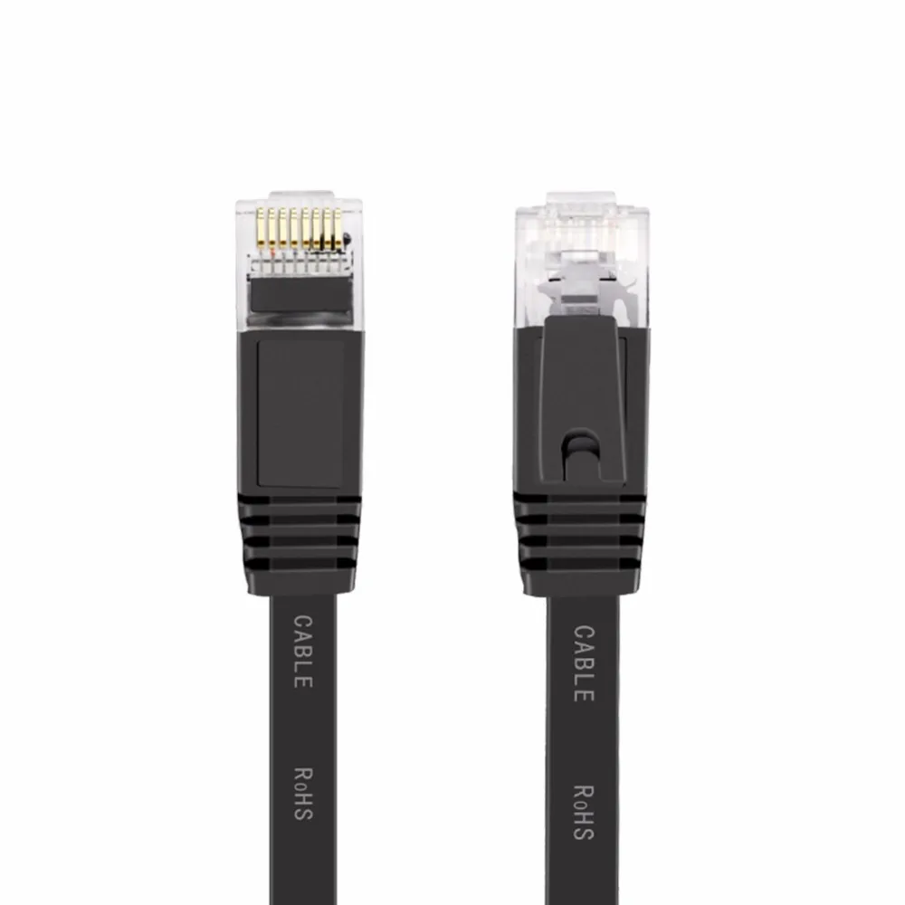 CNCOB Cat6 гигабитный Ethernet кабель плоский интернет стандарт домашний