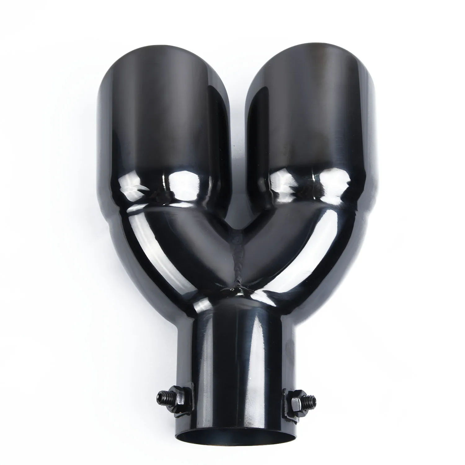 63 мм 2 5 на входе двойной ствол выход автомобиля задний глушитель выхлопной трубы