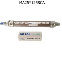 airtac ma25 125sca pneumatic mini compressed air cylinder stinless steel price