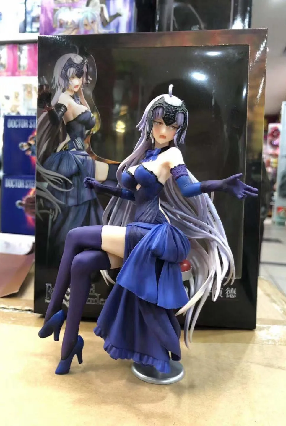 Vogue Joan of Arc Jeanne d' Dinner Свят ночь пьянка сексуальная игра аниме Fate Grand Order 25 см